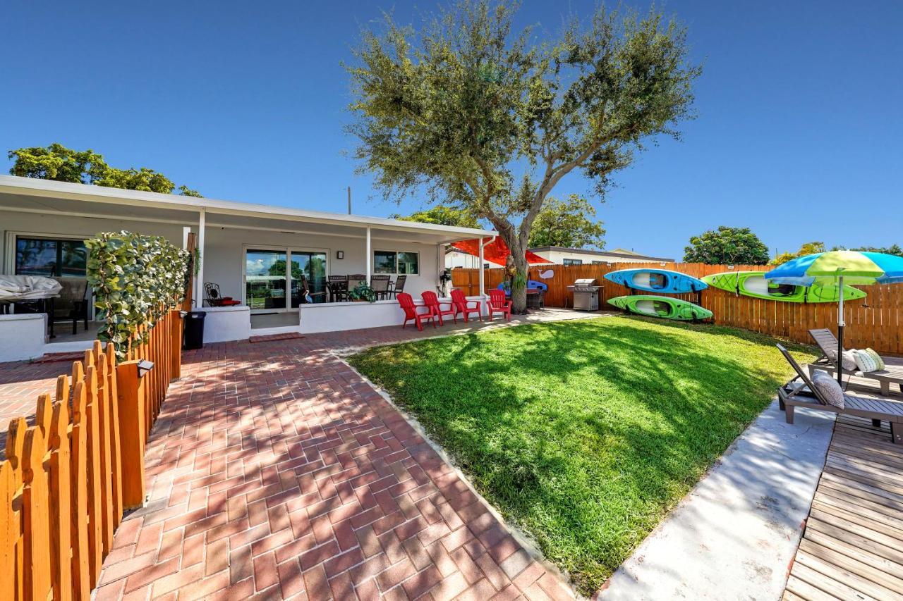 Waterfront Fll&Beaches, Bbq, Kayaks, Canoe Dania Beach Eksteriør bilde