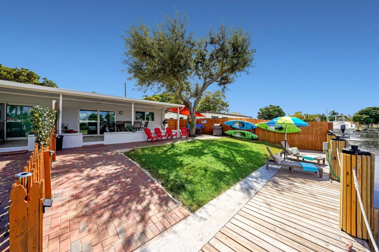 Waterfront Fll&Beaches, Bbq, Kayaks, Canoe Dania Beach Eksteriør bilde